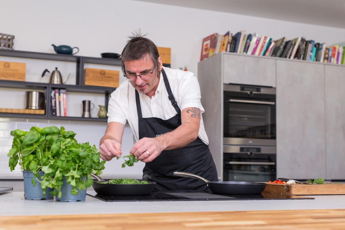 Professional cooking instruction and learning environment